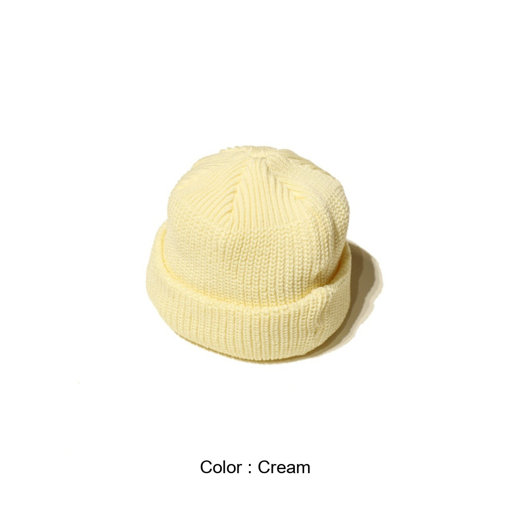 COTTON ACRYLIC WATCH CAP (231004 Cream) KIJIMA TAKAYUKI - A.I.R.